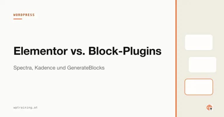Elementor vs. Block-Plugins: Spectra, Kadence und Co.