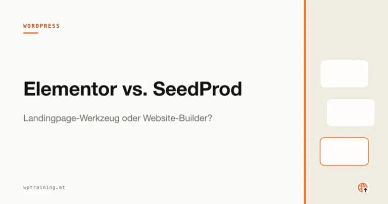 Elementor vs. SeedProd: Landingpage oder ganze Website?