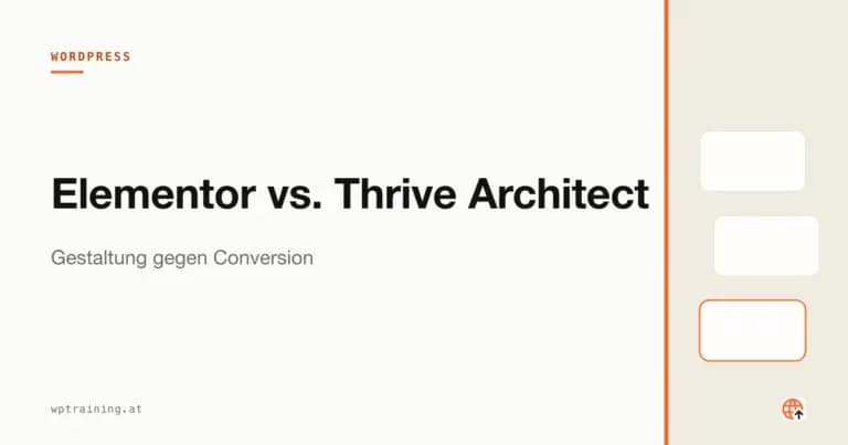 Elementor vs. Thrive Architect: Gestaltung gegen Conversion